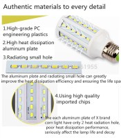 Лампа светодиодная Deep LED 120w 6000K (E27) 1