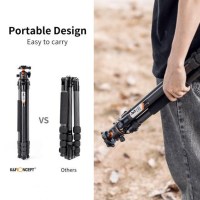 Штатив карбоновый K&F Concept A254C4+BH-35L (KF09.098V1) 5