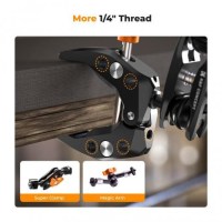 Многофункциональный супер-зажим с шариковой головкой K&F Concept Magic Arm (KF31.083) 6