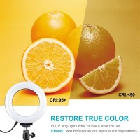  Кільцеве світло зі стійкою Puluz PU391 Ring Light 12см (8W) 5