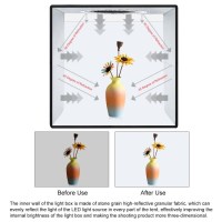Фотобокс с подсветкой Puluz PU5032B 30x30x30см 10