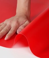 Фон для зйомки Visico PVC-1220 Red (120x200см) 6