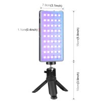 Накамерне світло Puluz PU633 RGB 1