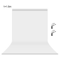 Фон студійний тканинний Puluz PU5215W white 1x1.5м