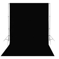 Фон бумажный Visico P-44 Black 2,75 x 10,0 м