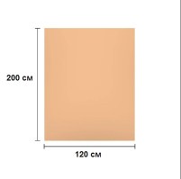 Фон для зйомки Visico PVC-1220 Orange (120x200см) 1