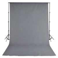 Фон студийный тканевый Visico PBM-3030 grey 3х3м 3