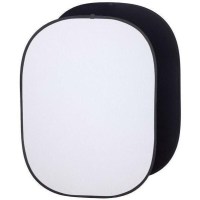 Фон в пружинной рамке Visico BP-028 2в1 (черный/белый) 150x200см