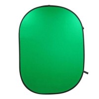 Фон в пружинной рамке Visico BP-028 Chroma Key (зелёный) 150x200см