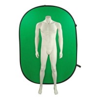 Фон в пружинной рамке Visico BP-028 Chroma Key (зелёный) 150x200см 1