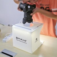Фотобокс з підсвічуванням Puluz PU5022 LED 24x23x22см 12
