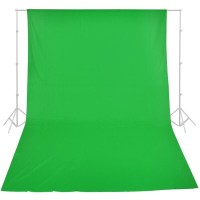 Фон тканевый MyGear зеленый хромакей WOB-2002 - 3х3 м