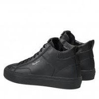 Чоловічі чорні шкіряні кеди Pepe Jeans YOGI ORIGINAL BOOT 42 EU 2