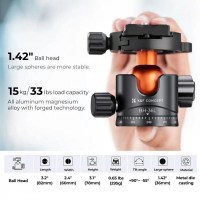 Штатив K&F Concept M1+BH-35L (KF09.105V1) 2