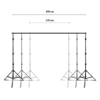 Крепление для фона - перекладина Visico VT-3002 7