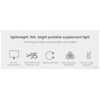 Накамерный свет Visico LED-25A Soft Light 5