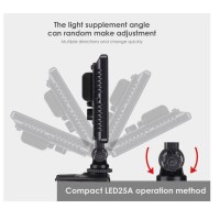 Накамерный свет Visico LED-25A Soft Light 8