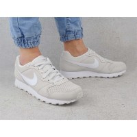 Кросівки nike md runner 2 suede aq9211-003 platinum tint wht р.42,5 17
