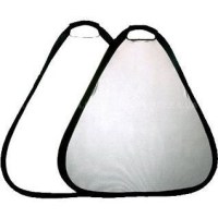 Отражатель треугольный Deep TR-30 S/W silver-white 30см