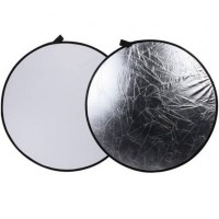 Отражатель Visico RD-019 2 в 1 white/silver (110см)