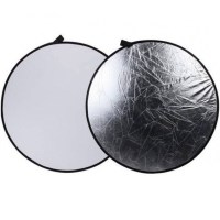 Отражатель Visico RD-019 2 в 1 white/silver (56см)