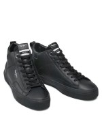 Чоловічі чорні шкіряні кеди Pepe Jeans YOGI ORIGINAL BOOT 42 EU 5