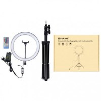 Кольцевой свет со стойкой Puluz PKT3067B RGB Ring Light 30см (30W) 4