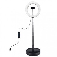 Кольцевой свет со стойкой Puluz PU480B Ring Light 26см (20W)