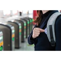 Рюкзак для ноутбука XD Design Bobby anti-theft backpack 15.6'' серый 15