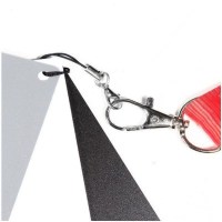 Серая карта Deep 85x55mm (black, white, grey) 1