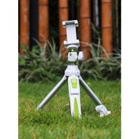 Штатив селфи-палка Benro Let's go! MK10 White/Green 1