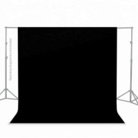 Фон студийный тканевый Visico PBM-1827 black 1,8х2,7м