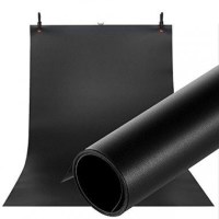 Фон для зйомки Visico PVC-1020 Black (100x200см) 1