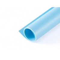 Фон для съёмки Visico PVC-1020 Blue (100x200см)